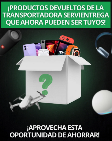 CAJA MISTERIOSA - EDICION IPHONE SERVIENTREGA [BLACK FRIDAY 60%]